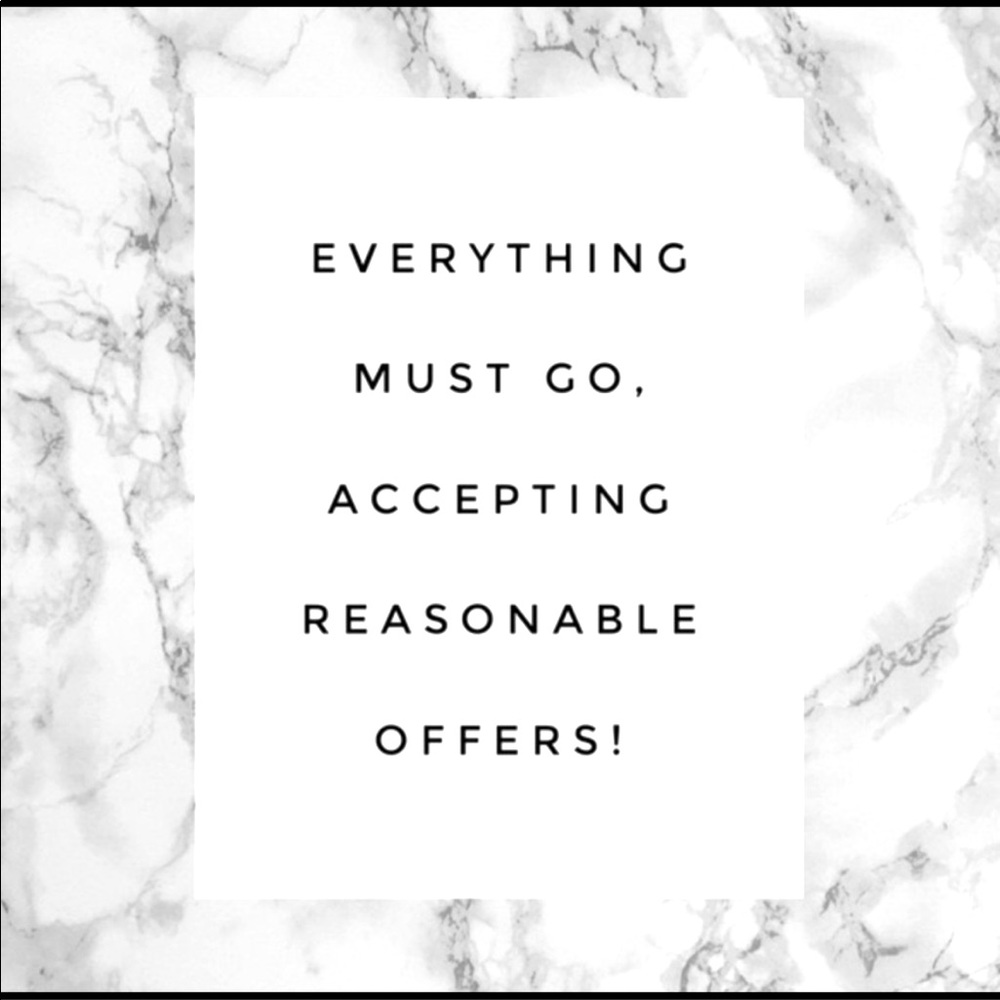 Closet Sale
